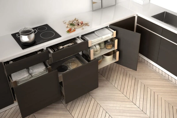 a magic pull out to store your daily utensils